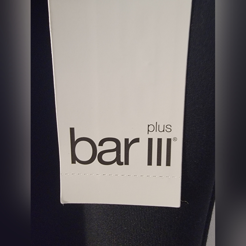NWT Bar III Elegant Black Flare Pants Size 1X - Picture 2 of 9